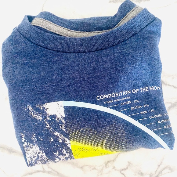 👍🏽Boys Old Navy “Moon” Graphic Shirt SZ S - Picture 11 of 11